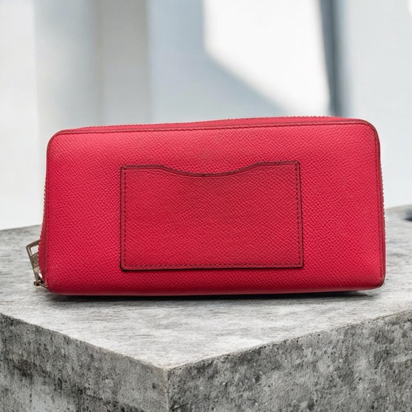 Coach Hot Pink Zip Wallet - Picture 2 of 16